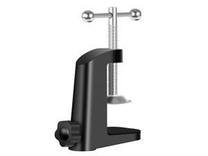 Neewer® Heavy-duty Metal Table Mounting Clamp for Microphone Suspension Boom Scissor Arm Stand Holder with an Adjustable Positioning Screw, Fits up to 1.97"/5cm Desktop Thickness--Black Neewer® Heavy-duty Metal Table Mounting Clamp for Microphone Suspension Boom Scissor Arm Stand Holder with an Adjustable Positioning Screw, Fits up to 1.97"/5cm Desktop Thickness--Black