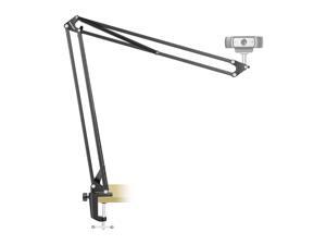Neewer Adjustable Desktop Clamp Suspension Boom Scissor Arm Stand Holder for Logitech Webcam C922 C930e C930 C920 C615, 360 Degree Rotation Swivel Mount, Load up to 2.2 pounds/1 kilograms (NW-39) Neewer Adjustable Desktop Clamp Suspension Boom Scissor Arm Stand Holder for Logitech Webcam C922 C930e C930 C920 C615, 360 Degree Rotation Swivel Mount, Load up to 2.2 pounds/1 kilograms (NW-39)