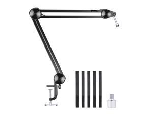Neewer Microphone Arm Stand with Cable Ties, Suspension Boom Scissor Mic Stand Compatible with Blue Yeti Snowball and Blue Yeti, Built-in Spring/Upgraded Heavy Duty Table Clamp, Load up to 1.6kg Neewer Microphone Arm Stand with Cable Ties, Suspension Boom Scissor Mic Stand Compatible with Blue Yeti Snowball and Blue Yeti, Built-in Spring/Upgraded Heavy Duty Table Clamp, Load up to 1.6kg
