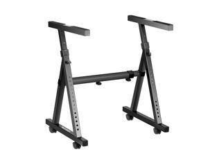 Neewer Heavy Duty Z-Style Keyboard Piano Stand with Swivel Casters in Adjustable Height 25.5-37.5 inches/65-95.5 centimeters and Width 24.4-40.9 inches/62-104 centimeters for Electronic Piano Neewer Heavy Duty Z-Style Keyboard Piano Stand with Swivel Casters in Adjustable Height 25.5-37.5 inches/65-95.5 centimeters and Width 24.4-40.9 inches/62-104 centimeters for Electronic Piano