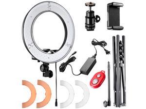 Neewer 12-inch Inner/14-inch Outer LED Ring Light and Light Stand 36W 5500K Lighting Kit with Soft Tube,Color Filter,Hot Shoe Adapter,Bluetooth Receiver for Camera Smartphone Youtube Video Shooting Neewer 12-inch Inner/14-inch Outer LED Ring Light and Light Stand 36W 5500K Lighting Kit with Soft Tube,Color Filter,Hot Shoe Adapter,Bluetooth Receiver for Camera Smartphone Youtube Video Shooting