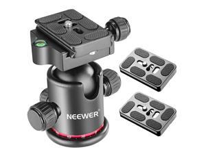 Neewer Photography Metal 360 Degree Rotating Panoramic Ball Head with Universal Quick Shoe plate with Bubble Level for Tripod, Monopod, Slider, DSLR Camera, Camcorder, Load Capacity up to 17.6 pounds Neewer Photography Metal 360 Degree Rotating Panoramic Ball Head with Universal Quick Shoe plate with Bubble Level for Tripod, Monopod, Slider, DSLR Camera, Camcorder, Load Capacity up to 17.6 pounds