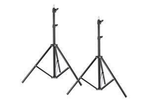 Neewer Two Aluminum Photo/Video Tripod Light Stands For Studio Kits, Lights, Softboxes-6.23 Feet/ 190CM Neewer Two Aluminum Photo/Video Tripod Light Stands For Studio Kits, Lights, Softboxes-6.23 Feet/ 190CM