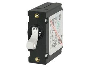 Blue Sea 7214 AC / DC Single Pole Magnetic World Circuit Breaker - 20 Amp Blue Sea 7214 AC / DC Single Pole Magnetic World Circuit Breaker - 20 Amp
