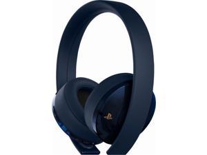 PlayStation Gold Wireless Headset and Dualshock 4 500 Million Edition - Translucent Blue
