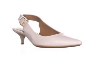 Calvin Klein Luka Slingback Pumps, Soft White, 8 US / 38 EU Calvin Klein Luka Slingback Pumps, Soft White, 8 US / 38 EU