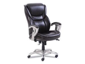 Emerson Executive Task Chair, 22 1/4w x 22d x 22h Seat, Brown Leather Emerson Executive Task Chair, 22 1/4w x 22d x 22h Seat, Brown Leather