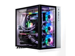 Velztorm Lux CTO Gaming Desktop PC Liquid-Cooled (AMD Ryzen 9-5950X 16-Core, 16GB DDR4, 1TB PCIe SSD+1TB HDD (3.5), Radeon RX 6900 XT 16GB, AC WiFi, 360mm AIO, RGB Fans, 1000W PSU, Win 10 Pro)