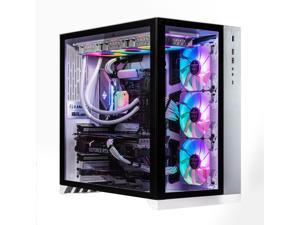 Velztorm Lux CTO Gaming Desktop PC Liquid-Cooled (AMD Ryzen 9-5950X 16-Core, 16GB DDR4, 1TB PCIe SSD, GeForce RTX 3090 24GB, AC WiFi, 360mm AIO, RGB Fans, 1000W PSU, Win10 Home)