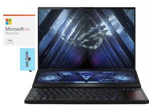 ASUS ROG Zephyrus Duo 16 Gaming & Entertainment Laptop (AMD Ryzen 9 6900HX 8-Core, 16.0" 165Hz Wide QXGA (2560x1600), GeForce RTX 3070 Ti, Win 11 Pro) with Microsoft 365 Personal , Hub