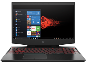 HP OMEN 15.6" 4K Intel i7-9750H (2.6 GHz) Gaming Laptop, 32GB DDR4, 512GB SSD, 1TB HDD, NVIDIA RTX 2070 8GB