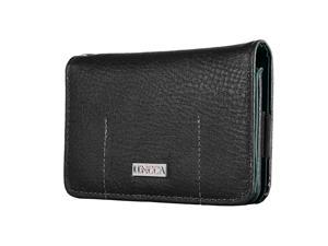 Lencca Kymira II Black Marine Wristlet Wallet Case Suitable for Motorola Moto G4 Play / E4 / C / C Plus / G5 / E3