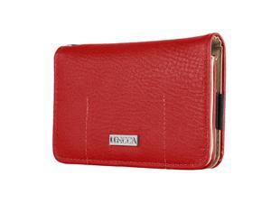 Lencca Kymira Wine Tan Wristlet Wallet Case fits Samsung Galaxy J1 Mini Prime / A3 / Z2 / Z4 / Amp 2