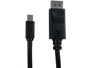 Accell B119C-007B-23 7 ft. Mini DisplayPort to DisplayPort 1.4 Cable, Hbr3, 8K @60Hz, 4K UHD @240