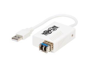 Tripp Lite Usb Ethernet Nic Adapter Usb 2.0 10/100Mbps 100Base-Fx Lc Mmf Tripp Lite Usb Ethernet Nic Adapter Usb 2.0 10/100Mbps 100Base-Fx Lc Mmf
