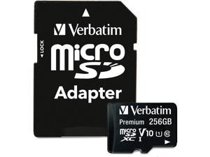 VERBATIM AMERICAS LLC 70364 256GB PREMIUM MICROSDXC UHS-1 CLASS 10 MEMORY CARD W/ADAPTER VERBATIM AMERICAS LLC 70364 256GB PREMIUM MICROSDXC UHS-1 CLASS 10 MEMORY CARD W/ADAPTER