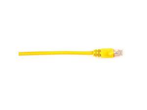 Black Box CAT6PC-003-YL Black Box CAT6 Value Line Patch Cable, Stranded, Yellow, 3-ft. (0.9-m) - Category 6 for Network Device - Patch Cable - 3 ft - 1 x RJ-45 Male Network - 1 x RJ-45 Male