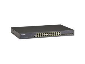 Black Box LPB2826A 26Port Managed 10/100/ 1000 Poe+ Gigabit Switch Rj45 Black Box LPB2826A 26Port Managed 10/100/ 1000 Poe+ Gigabit Switch Rj45