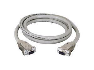 DB25 M//F Shielded cm Molded RS232 6FT BLACK BOX Corp BC00702 Serial Cable W//THUMBSCREWS