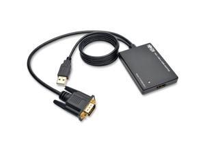 Tripp Lite P116-003-HD-U VGA to HDMI Converter/Adapter with USB Audio and Power, 1080p Tripp Lite P116-003-HD-U VGA to HDMI Converter/Adapter with USB Audio and Power, 1080p