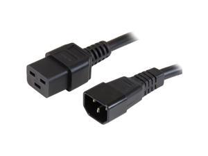 StarTech.com Model PXTC14C19143 3 ft. Computer power cord - C14 to C19, 14 AWG Male to Male StarTech.com Model PXTC14C19143 3 ft. Computer power cord - C14 to C19, 14 AWG Male to Male