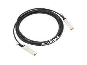 AXIOM 40GBASE-CR4 QSFP+ PASSIVE DAC CABLE DELL COMPATIBLE 1M AXIOM 40GBASE-CR4 QSFP+ PASSIVE DAC CABLE DELL COMPATIBLE 1M