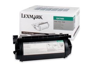 Lexmark 12A7460 Return Program Toner Cartridge - Black Lexmark 12A7460 Return Program Toner Cartridge - Black