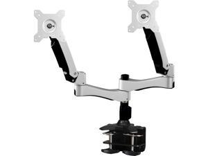 Amer Mounts Dual Articulating Monitor Arm. Supports Two 15"-26" Lcd/Led Flat Panel Screens