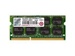 Transcend 4GB DDR3 1600 SO-DIMM CL11 2Rx8 Transcend 4GB DDR3 1600 SO-DIMM CL11 2Rx8