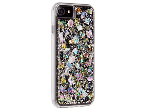 Case Mate Karat Case for Apple iPhone SE / 8 / 7 / 6 / 6S - White / Silver Case Mate Karat Case for Apple iPhone SE / 8 / 7 / 6 / 6S - White / Silver