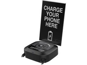 CHARGETECH CHARGING HUB W/WIRELESS PAD. PERFECT FIT FOR DESK, TABLE, AND COUNTER CHARGETECH CHARGING HUB W/WIRELESS PAD. PERFECT FIT FOR DESK, TABLE, AND COUNTER