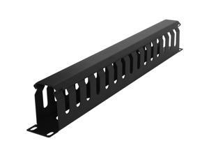 CyberPower CRA30002 1U 2" Deep Metal Duct Cable Manager with Snap on Cover CyberPower CRA30002 1U 2" Deep Metal Duct Cable Manager with Snap on Cover