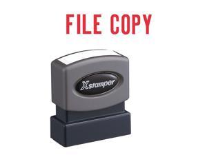 Xstamper Pre-Inked Stamp 1 EA/BX Xstamper Pre-Inked Stamp 1 EA/BX