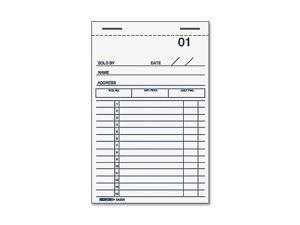 Rediform Sales Receipt Book Rediform Sales Receipt Book