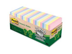Post-it Greener Notes Note,Pd,Recy,3x3,24pk,Ast 654R-24CP-AP Post-it Greener Notes Note,Pd,Recy,3x3,24pk,Ast 654R-24CP-AP