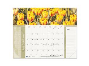 Blueline Image Collection Floral Panoramic Desk Pad Calendar Blueline Image Collection Floral Panoramic Desk Pad Calendar