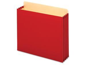 3 1/2 Inch Expansion File Pockets, Straight, Letter, Red, 10/Box 3 1/2 Inch Expansion File Pockets, Straight, Letter, Red, 10/Box