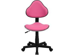 Offex Ergonomic Fabric Office Task Chair (Pink)