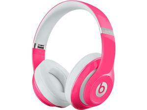 Beats by Dr. Dre STUDIO 2.0 WIRED ON-EAR HEADPHONE W/ REMOTE TALK CABLE PINK Model MHB12AM/A