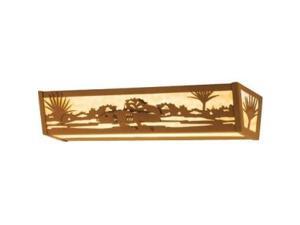 Meyda Tiffany 24"W Alligator Vanity Light Meyda Tiffany 24"W Alligator Vanity Light