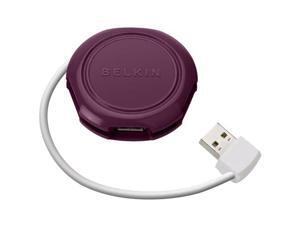Belkin F4U006-PLM 4-port Travel USB Hub Belkin F4U006-PLM 4-port Travel USB Hub