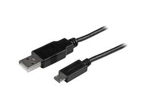 StarTech.com 0.5m Mobile Charge Sync USB to Slim Micro USB Cable for Smartphones and Tablets - A to Micro B M/M StarTech.com 0.5m Mobile Charge Sync USB to Slim Micro USB Cable for Smartphones and Tablets - A to Micro B M/M
