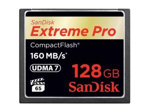 SanDisk 128GB Extreme Pro CompactFlash Card 160MBs UDMA7