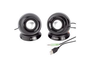 Lenovo M0520 2.0 Speaker System - 2 W RMS - Black Lenovo M0520 2.0 Speaker System - 2 W RMS - Black