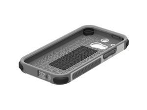 PureGear DualTek Protective Cell Phone Case - HTC One - White