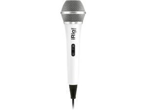 IK Multimedia iRig Voice iOS/Android Handheld Microphone, White IK Multimedia iRig Voice iOS/Android Handheld Microphone, White