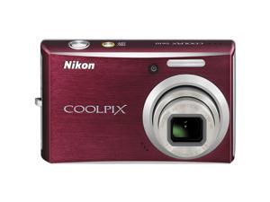 Nikon CoolPix S610 Deep Red 10.0 MP 4X Optical Zoom 28mm Wide Angle Digital Camera Nikon CoolPix S610 Deep Red 10.0 MP 4X Optical Zoom 28mm Wide Angle Digital Camera