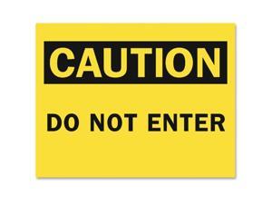 Tarifold Safety Sign Inserts-Caution Do Not Enter