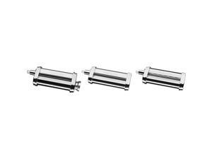 KitchenAid KSMPRA 3 Piece Pasta Roller & Cutter Attachment Set, Silver KitchenAid KSMPRA 3 Piece Pasta Roller & Cutter Attachment Set, Silver