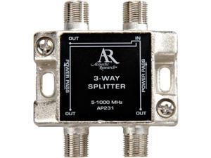 Audiovox Acoustic Research Performance Series 3-Way Antenna Splitter Audiovox Acoustic Research Performance Series 3-Way Antenna Splitter
